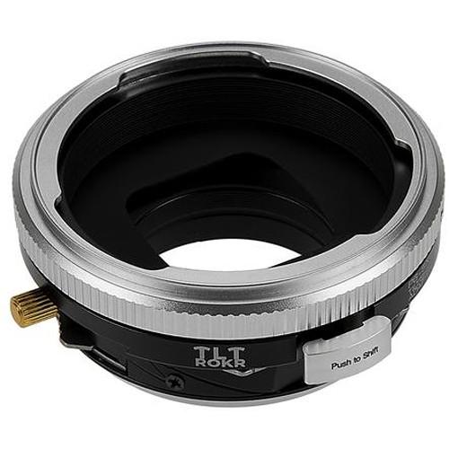 FotodioX Pro TLT ROKR Tilt Shift Lens Mount Adapter for Pentacon 6 Lens to Sony A-Mount Camera