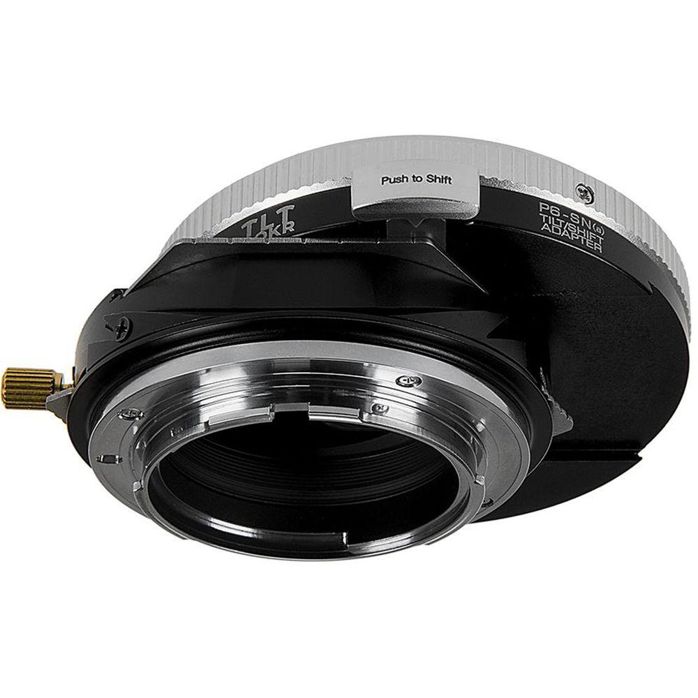 FotodioX Pro TLT ROKR Tilt Shift Lens Mount Adapter for Pentacon 6 Lens to Sony A-Mount Camera