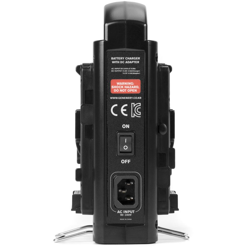 GEN ENERGY 2 Channel Charger, 16.8V 2.5A