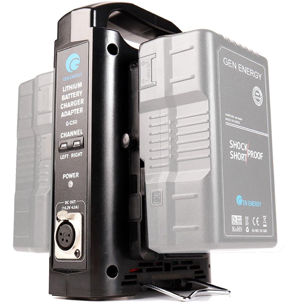 GEN ENERGY 2 Channel Charger, 16.8V 2.5A