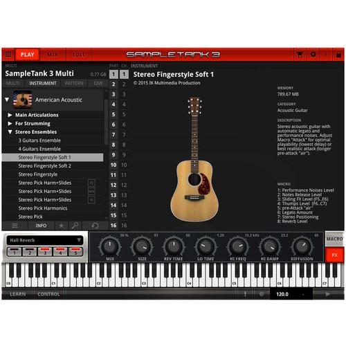 IK Multimedia SampleTank MAX - Sample-Based Virtual Instrument Bundle