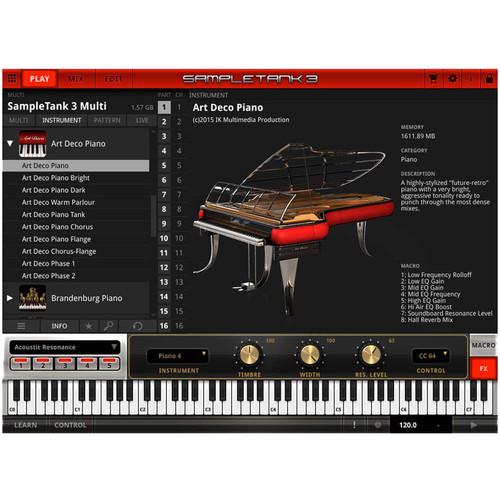 IK Multimedia SampleTank MAX - Sample-Based Virtual Instrument Bundle
