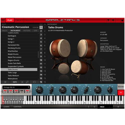 IK Multimedia SampleTank MAX - Sample-Based Virtual Instrument Bundle