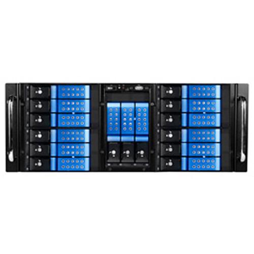 iStarUSA D410-DE15BL 10-Bay Stylish Storage Server Rackmount & 15 x 3.5" Trayless Hotswap Chassis Kit
