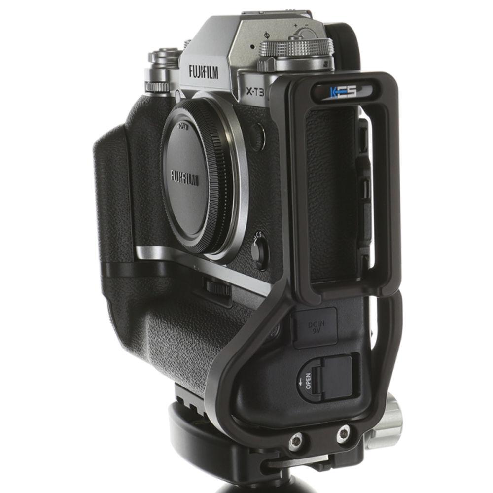 Kirk L-Bracket for Fujifilm X-T3 with VG-XT3 Battery Grip