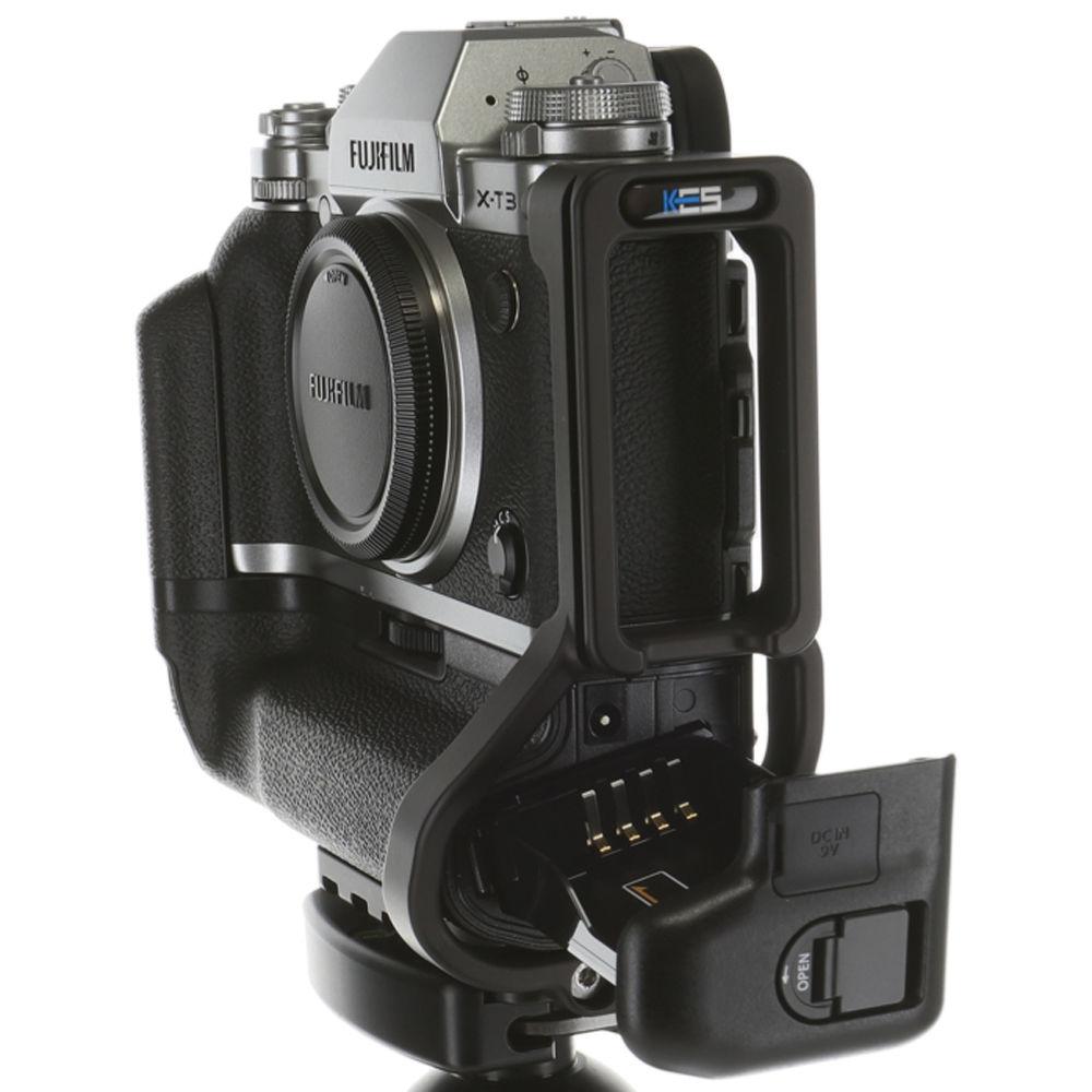 Kirk L-Bracket for Fujifilm X-T3 with VG-XT3 Battery Grip