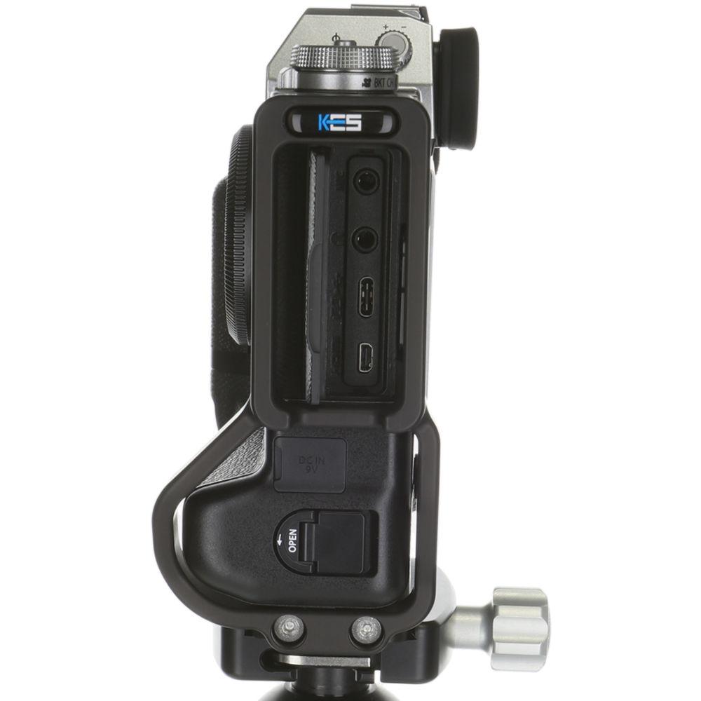 Kirk L-Bracket for Fujifilm X-T3 with VG-XT3 Battery Grip