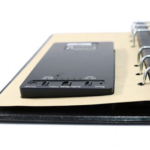LawMate Notebook Planner with 1080p Covert Wi-Fi Camera