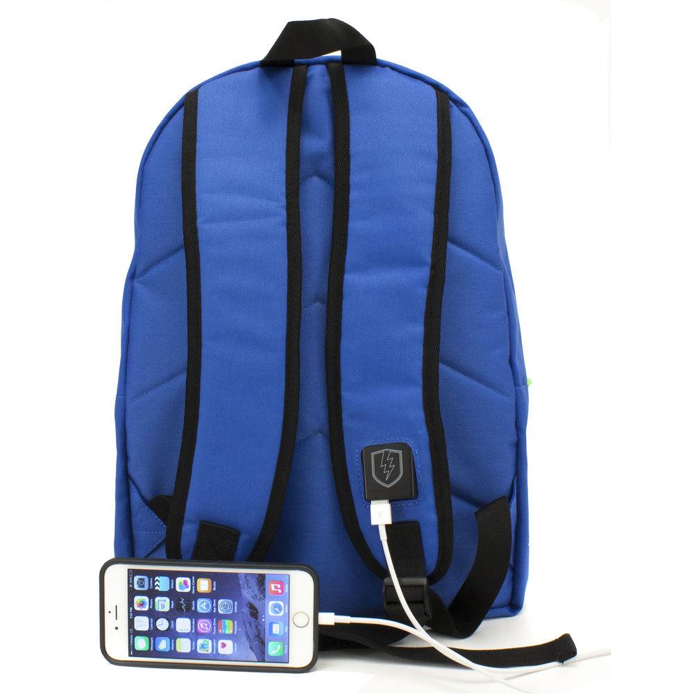 M-Edge Graffiti Backpack with Built-In Battery