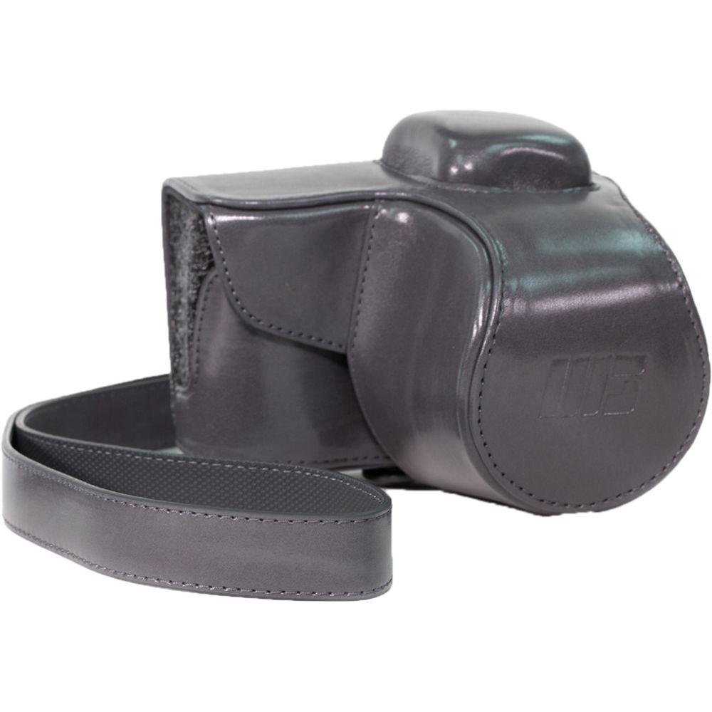 MegaGear Ever Ready PU Leather Case & Strap for Samsung NX3000