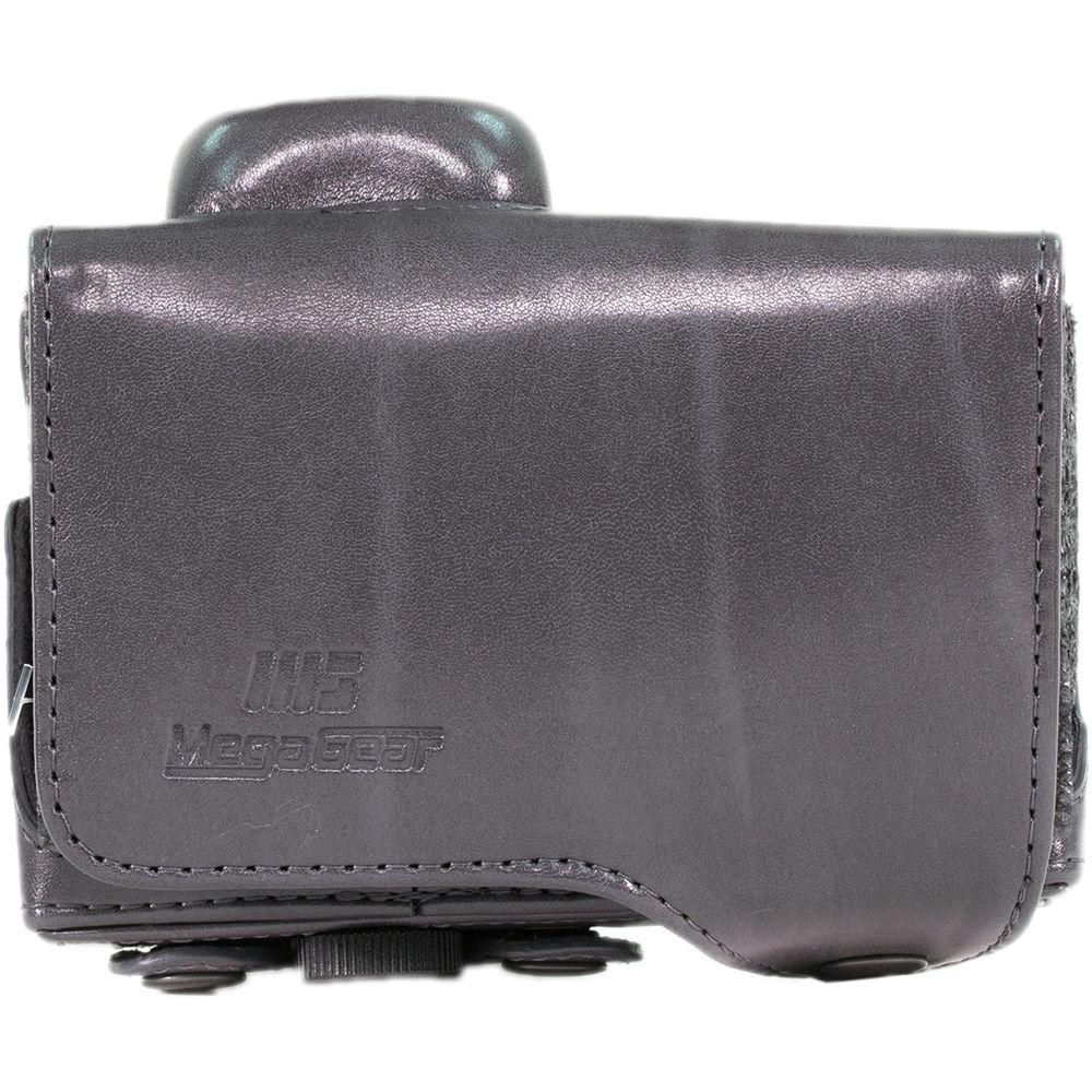 MegaGear Ever Ready PU Leather Case & Strap for Samsung NX3000