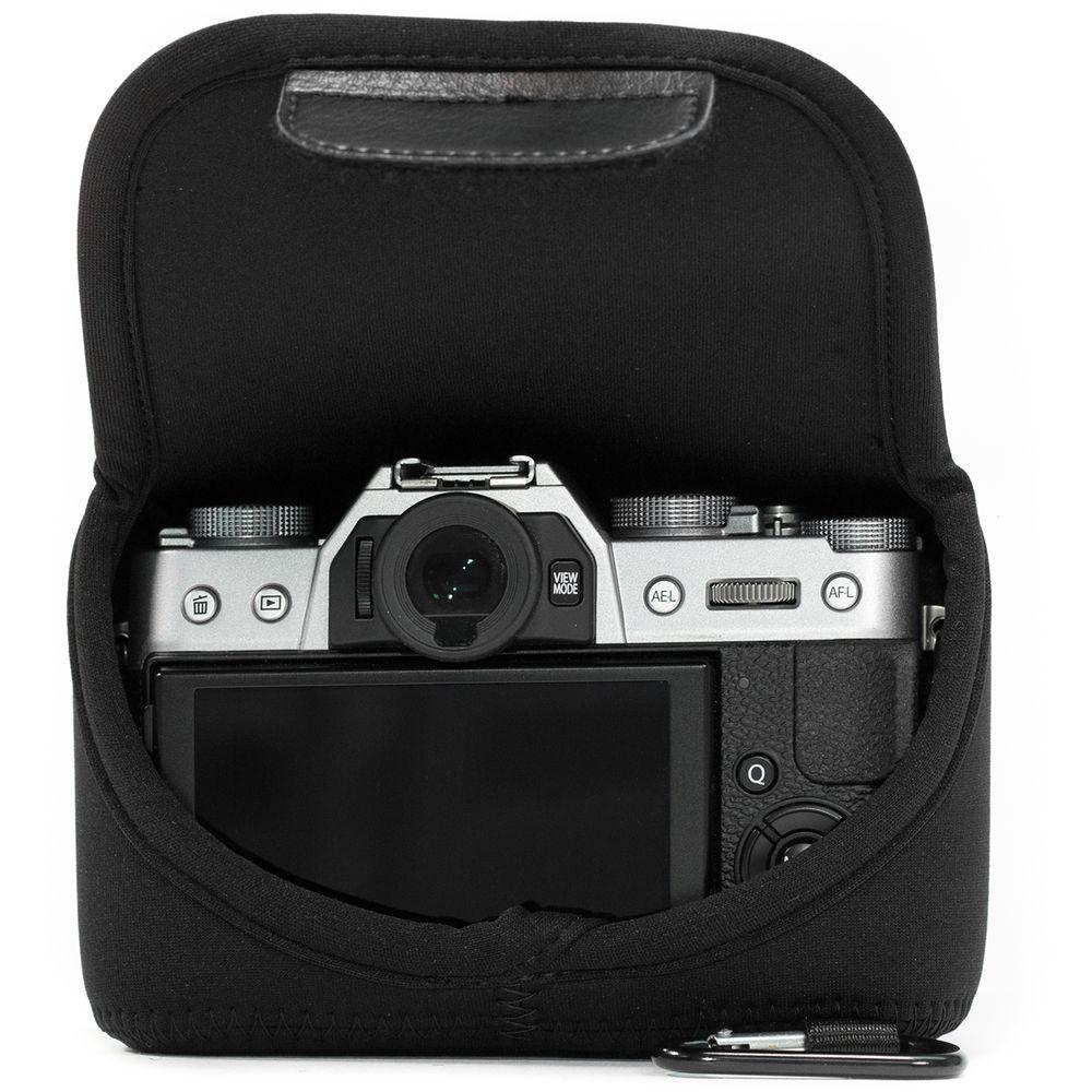 MegaGear MG579 Ultra Light Neoprene Case with Carabiner for Fujifilm X-T10 or X-T20