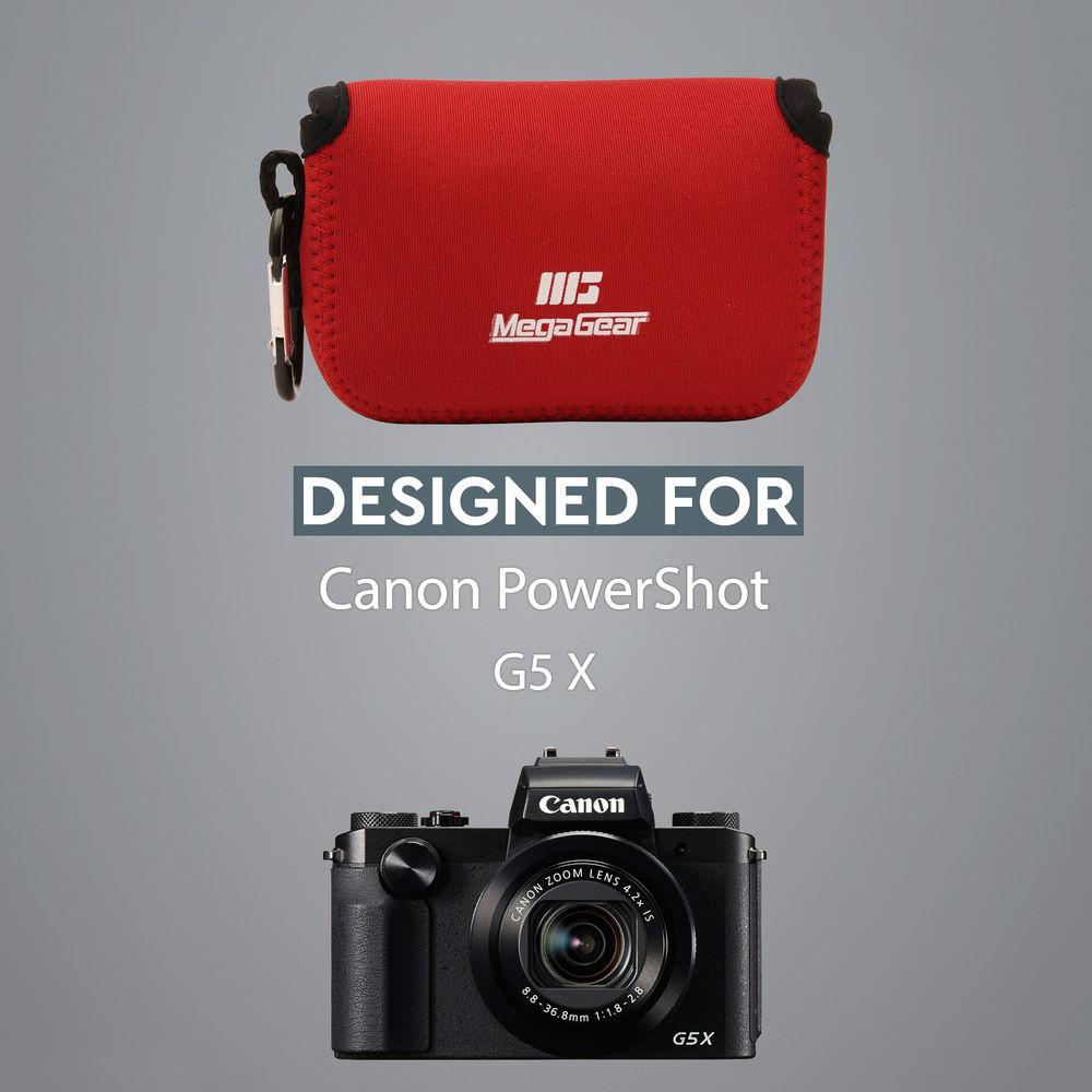 MegaGear Ultra-Light Neoprene Camera Case for Canon PowerShot G5X