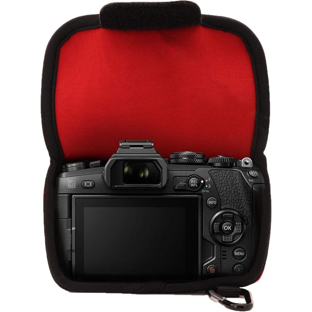 MegaGear Ultra-Light Neoprene Case for Olympus OM-D E-M1 with 12-40mm