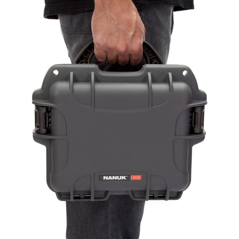 Nanuk 908 Case with Padded Dividers