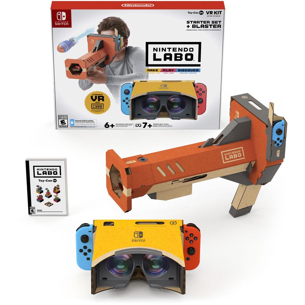 Nintendo Labo Toy-Con 04 VR Kit Starter Set Blaster