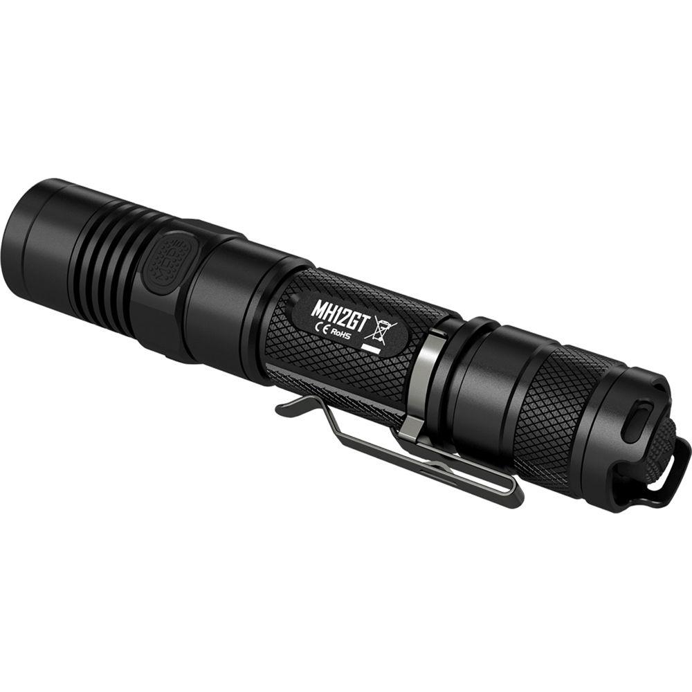 Nitecore MH12GT Multitask Hybrid Series Rechargeable LED Flashlight