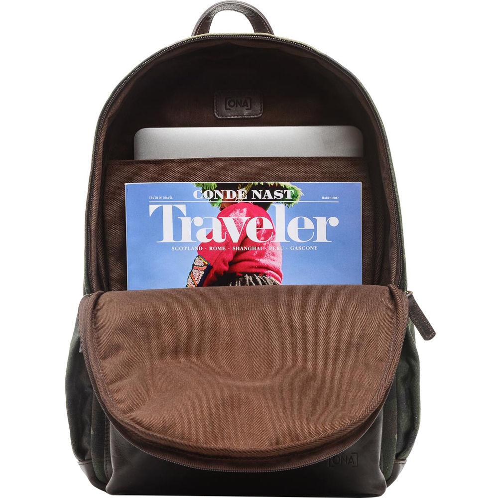 ONA The Leather Clifton Camera and Everyday Backpack