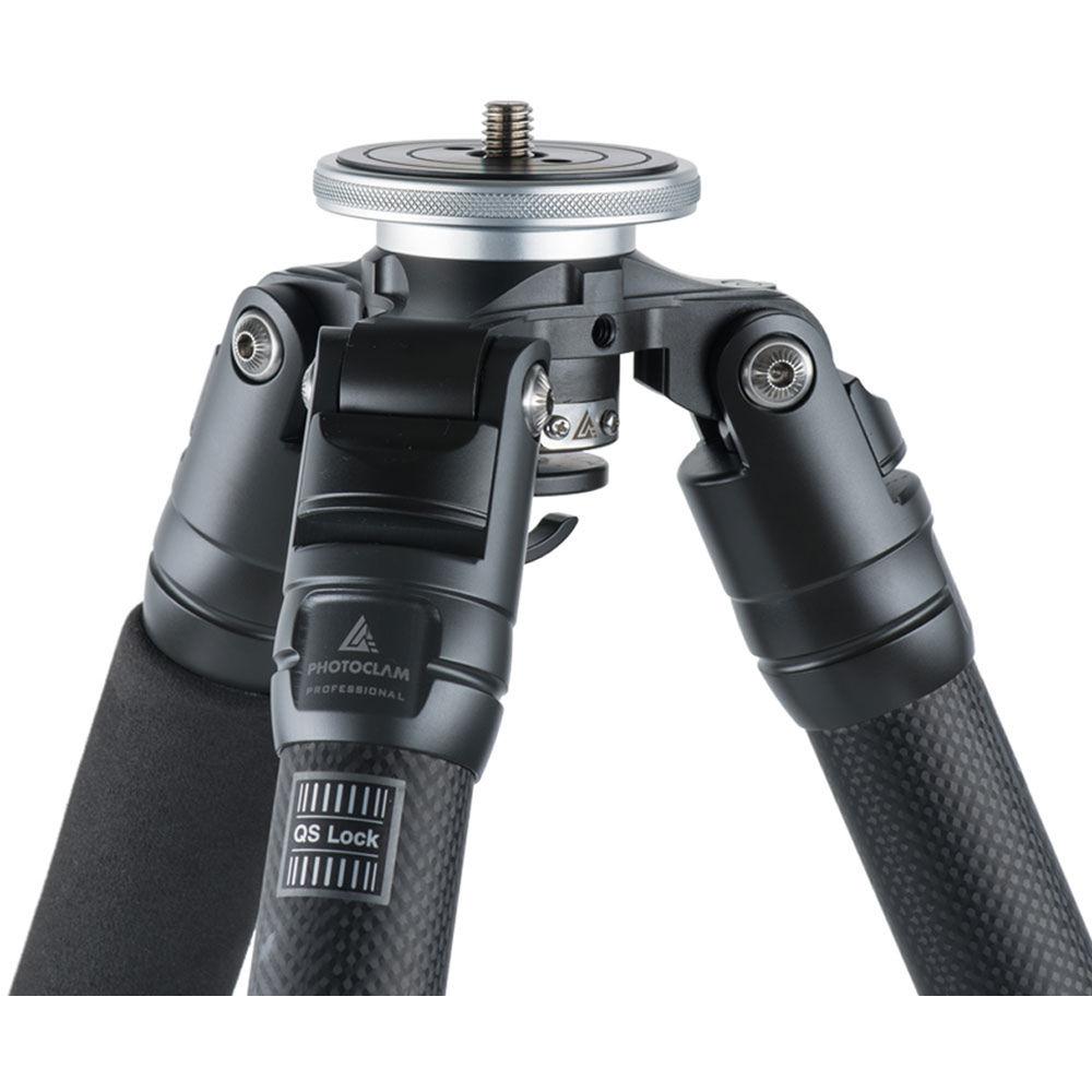 Photo Clam PTC 3441PL Professional High-Modulus Carbon Fiber Tripod