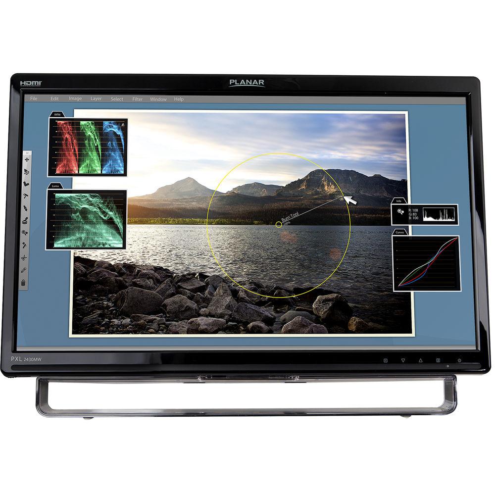 Planar Systems PXL2430MW 24" 16:9 Touchscreen LCD Monitor