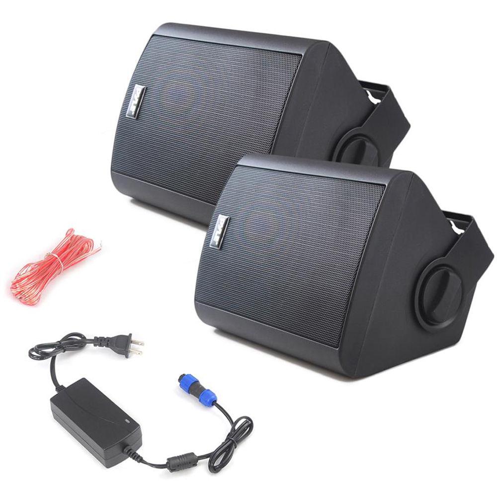 Pyle Pro 6.5" Bluetooth Wall Mount Waterproof & Bluetooth Speakers