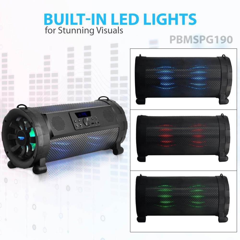 Pyle Pro Street Blaster Bluetooth Boom-Box Wireless Speaker System