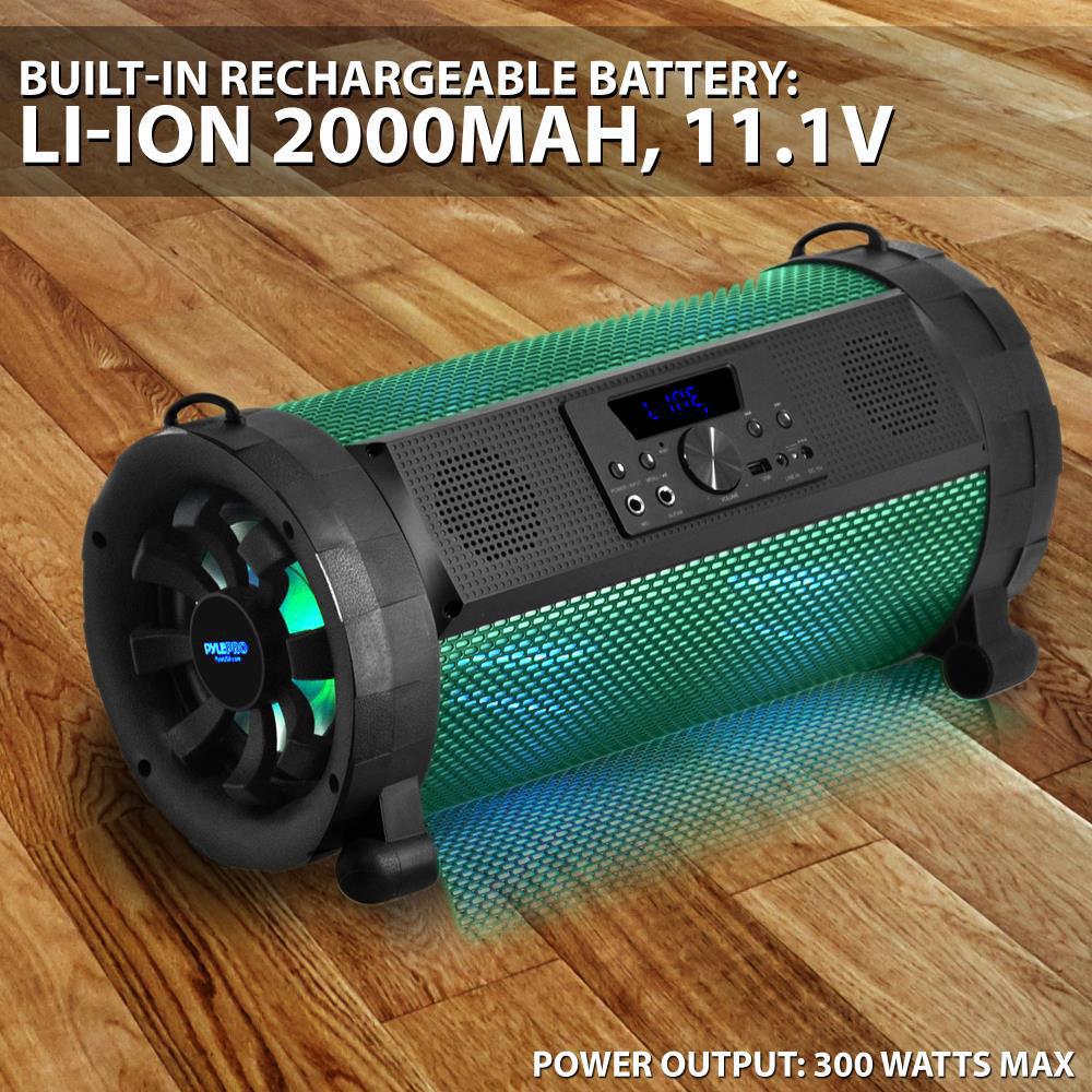 Pyle Pro Street Blaster Bluetooth Boom-Box Wireless Speaker System
