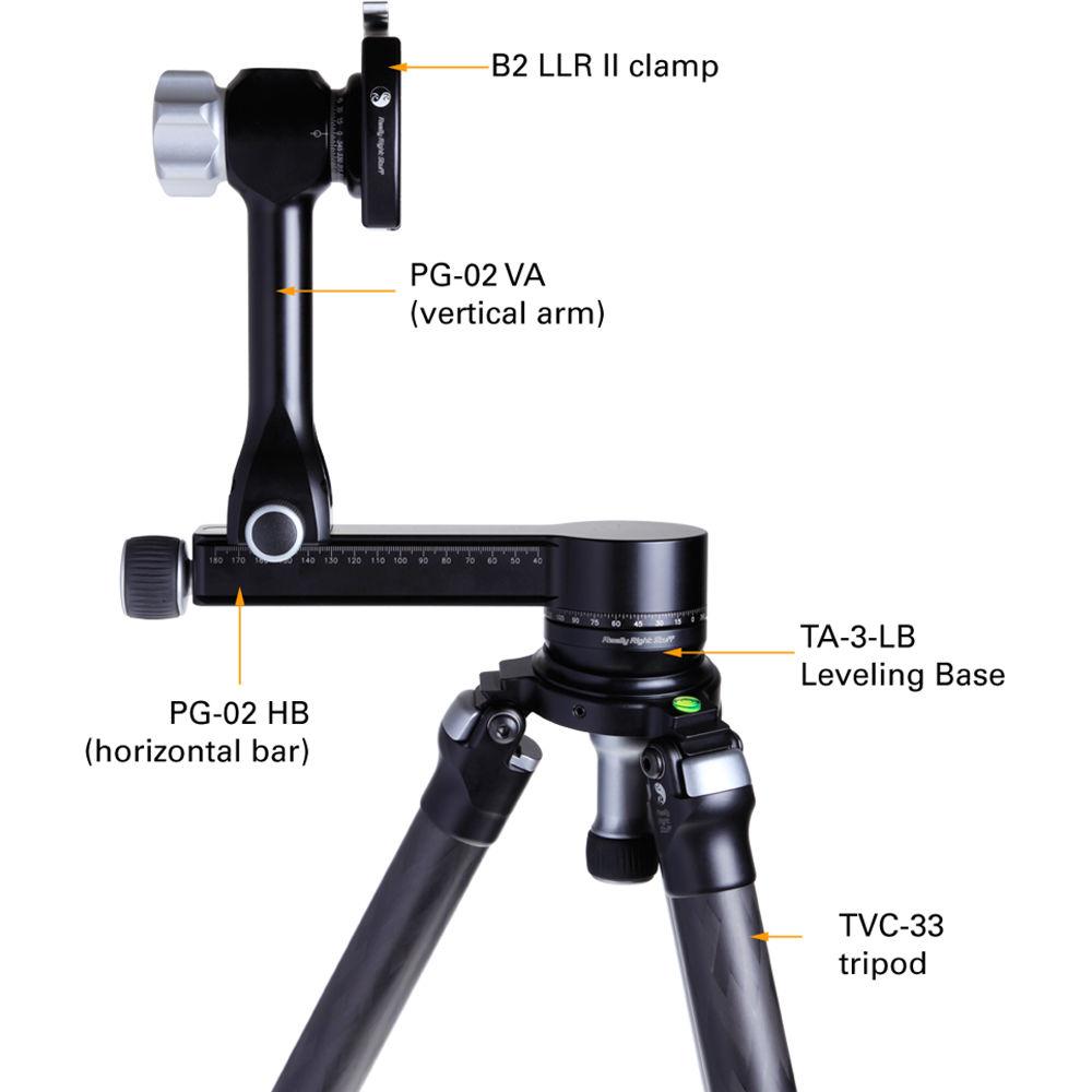 Really Right Stuff Pano-Gimbal Head with B2-LLR II Lever-Release Clamp