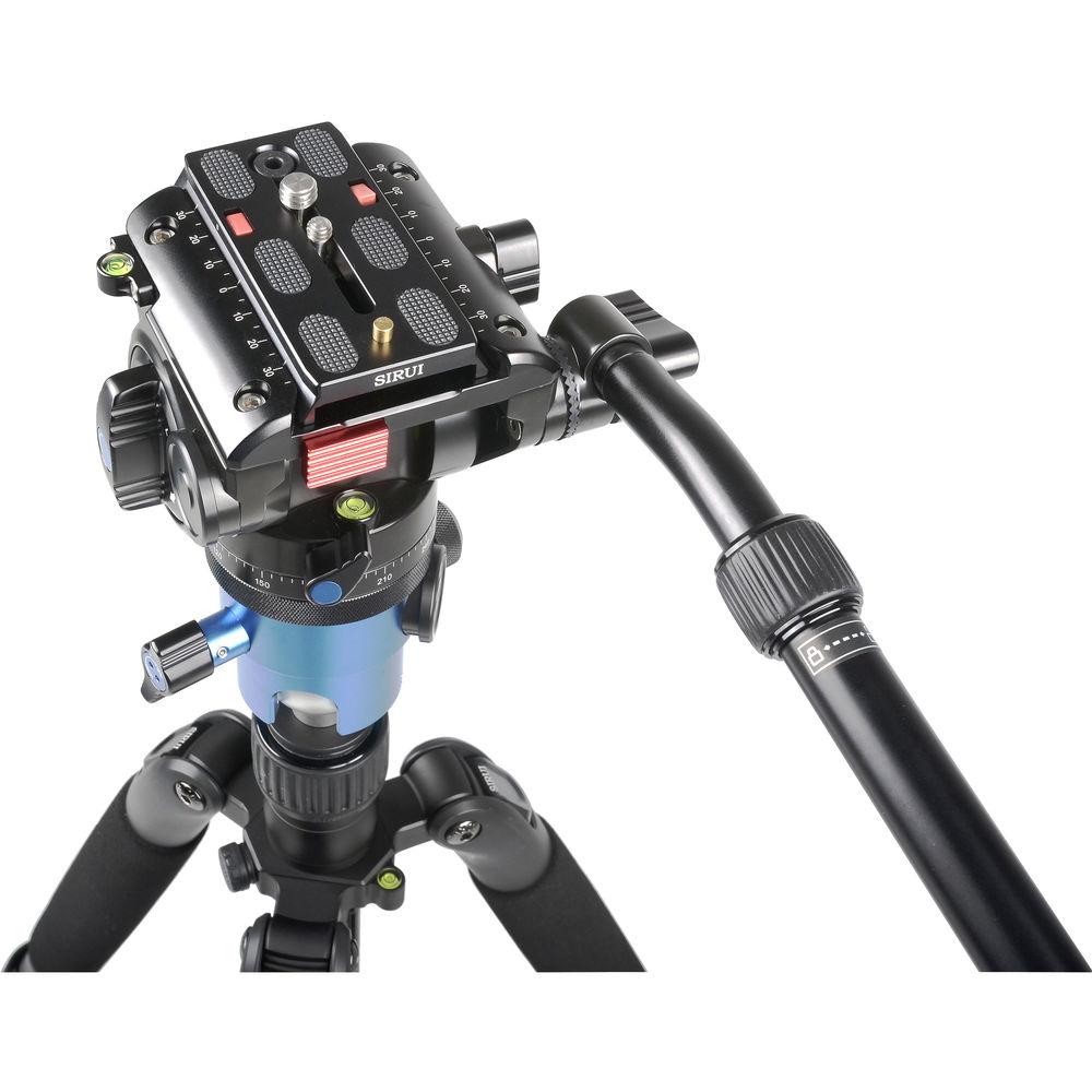 Sirui VHD-2004 Photo Video Tripod with VH-10 Fluid Ball Head
