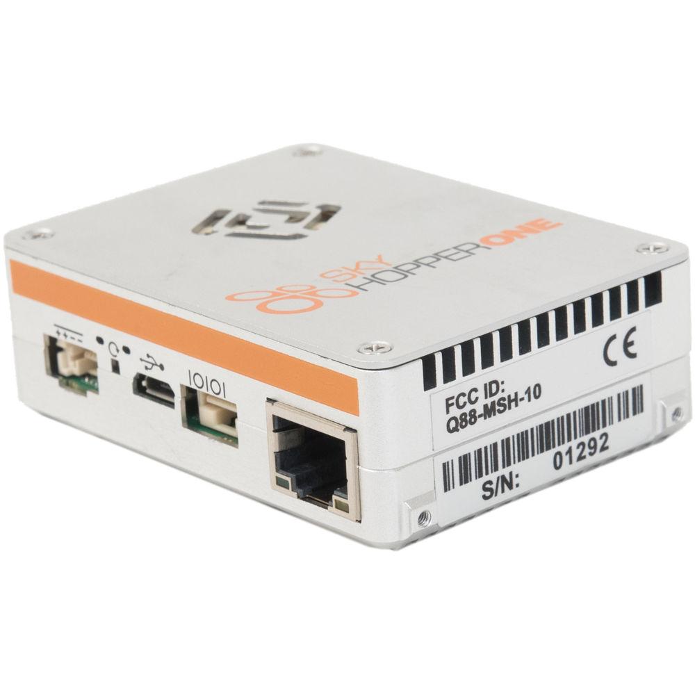 SkyHopper ONE Wireless Radio for UAV Drone with Data Link, 1080p HD Video, Control, and Telemetry