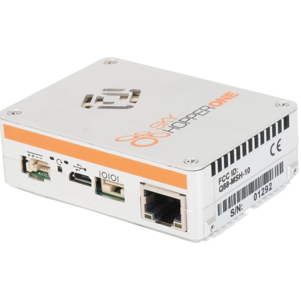 SkyHopper ONE Wireless Radio for UAV Drone with Data Link, 1080p HD Video, Control, and Telemetry