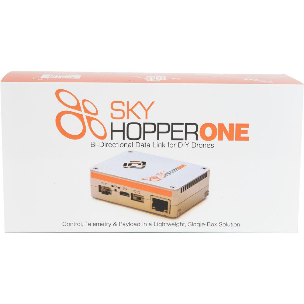 SkyHopper ONE Wireless Radio for UAV Drone with Data Link, 1080p HD Video, Control, and Telemetry