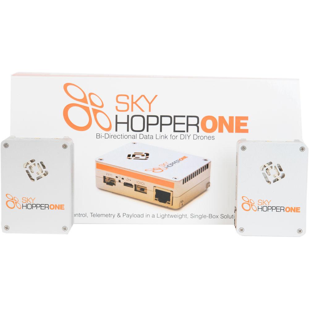 SkyHopper ONE Wireless Radio for UAV Drone with Data Link, 1080p HD Video, Control, and Telemetry