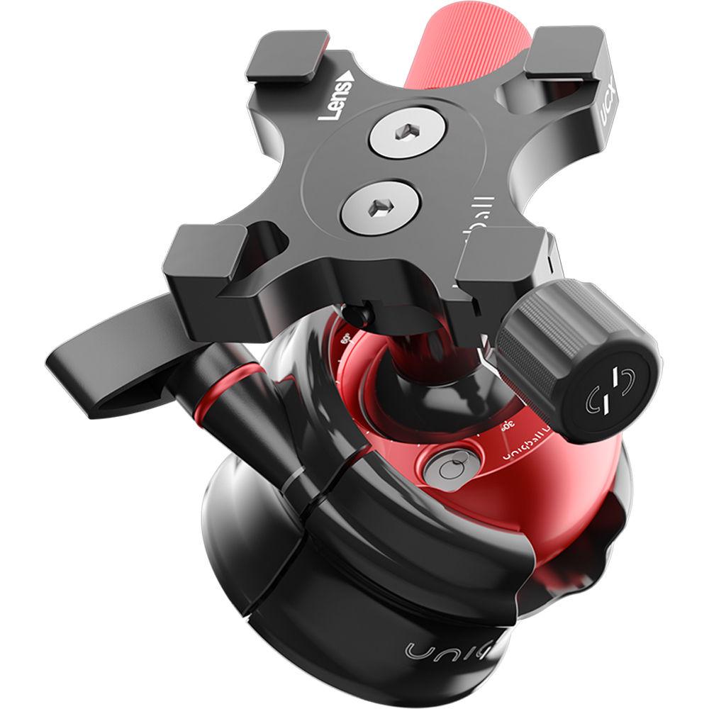 UniqBall UBH 35XC Ball Head with X-Cross Clamp