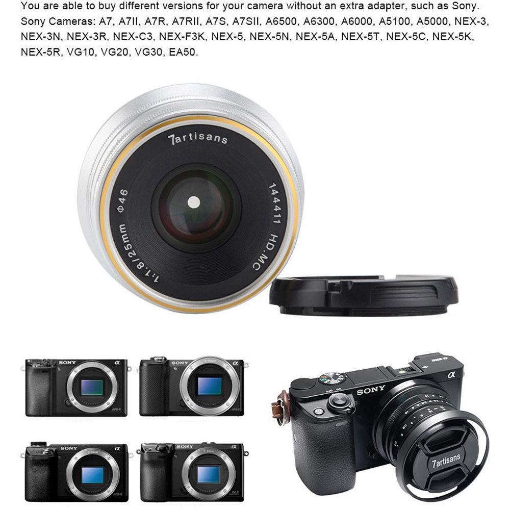 7artisans Photoelectric 25mm f 1.8 Lens for Sony E