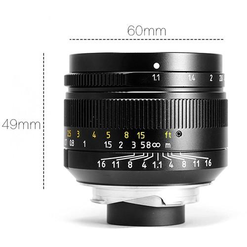 7artisans Photoelectric 50mm f 1.1 Lens for Leica M