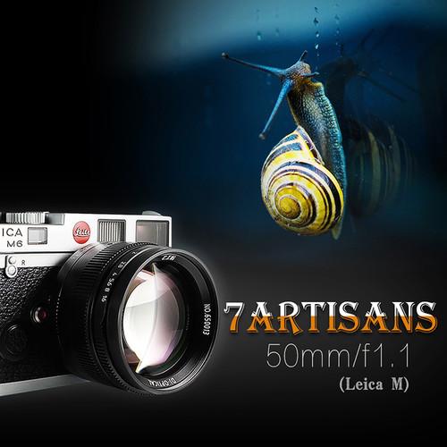 7artisans Photoelectric 50mm f 1.1 Lens for Leica M