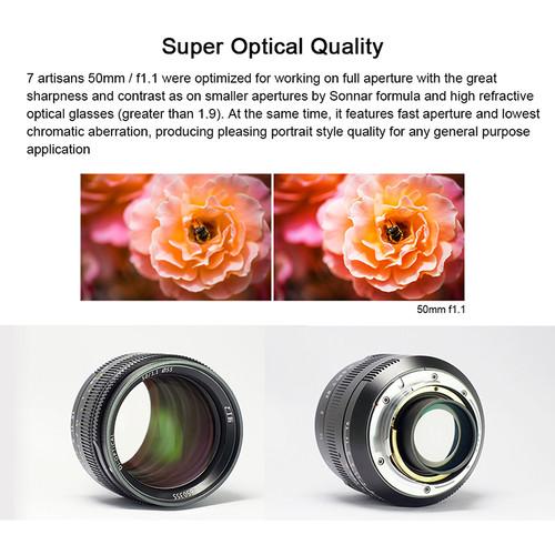 7artisans Photoelectric 50mm f 1.1 Lens for Leica M