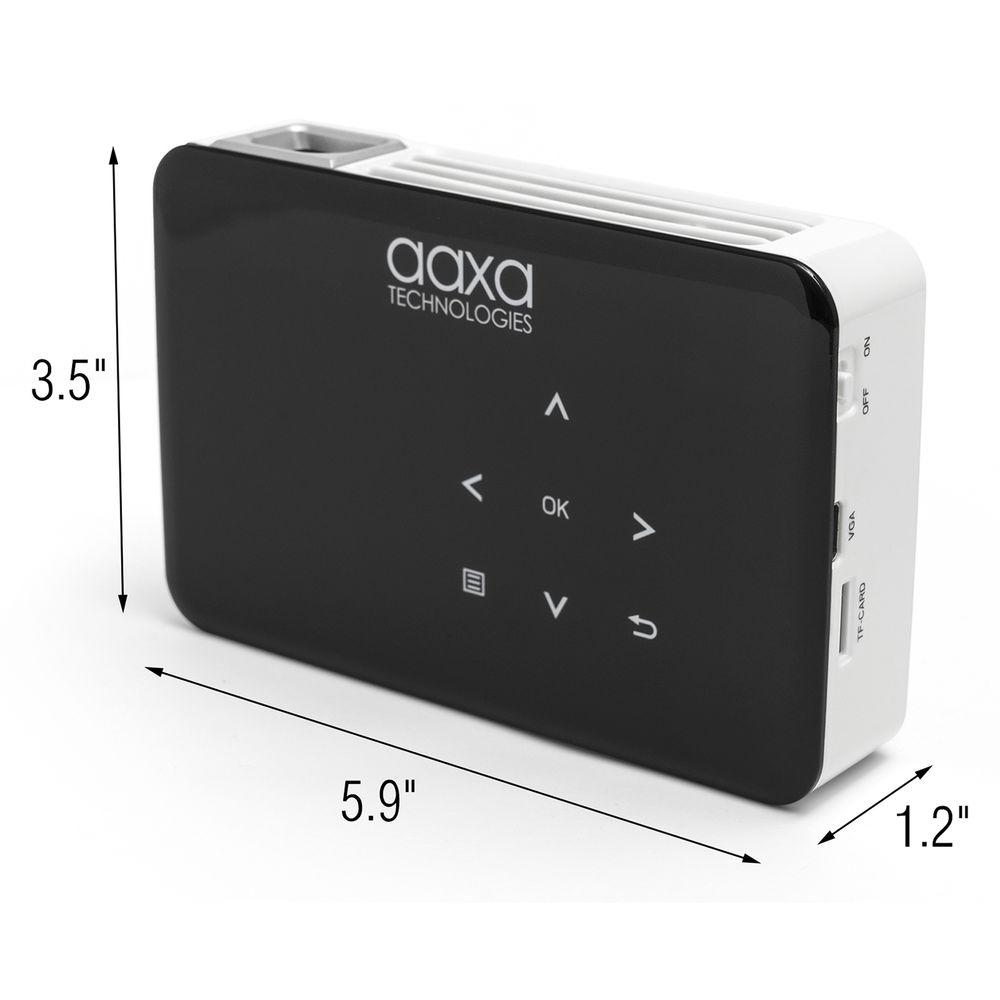 AAXA Technologies P300 Neo 420-Lumen HD DLP Pico Projector