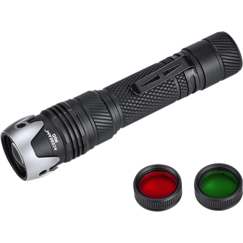 Acebeam W10 Rechargeable LEP Long-Throw Flashlight