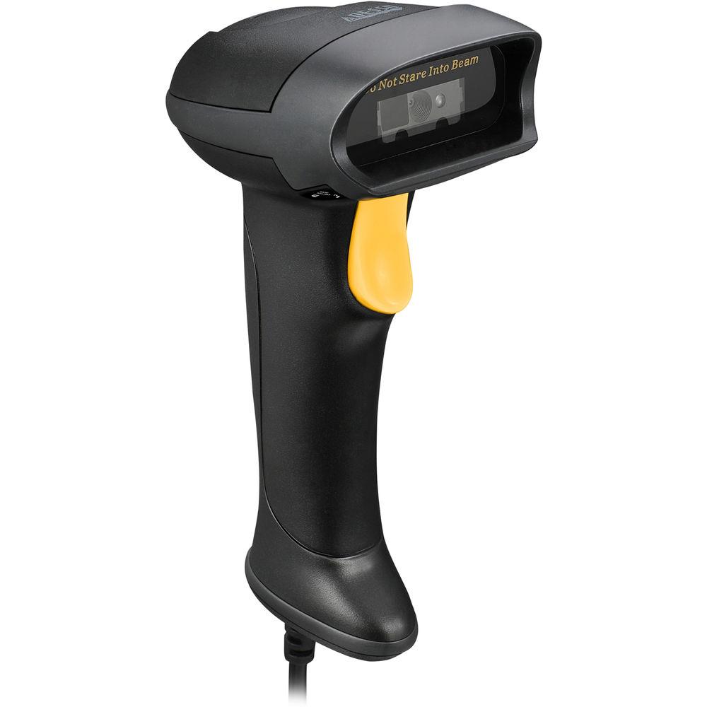 Adesso USB 2D and 1D Long Range Handheld Barcode Scanner with Superior Scanning Rate