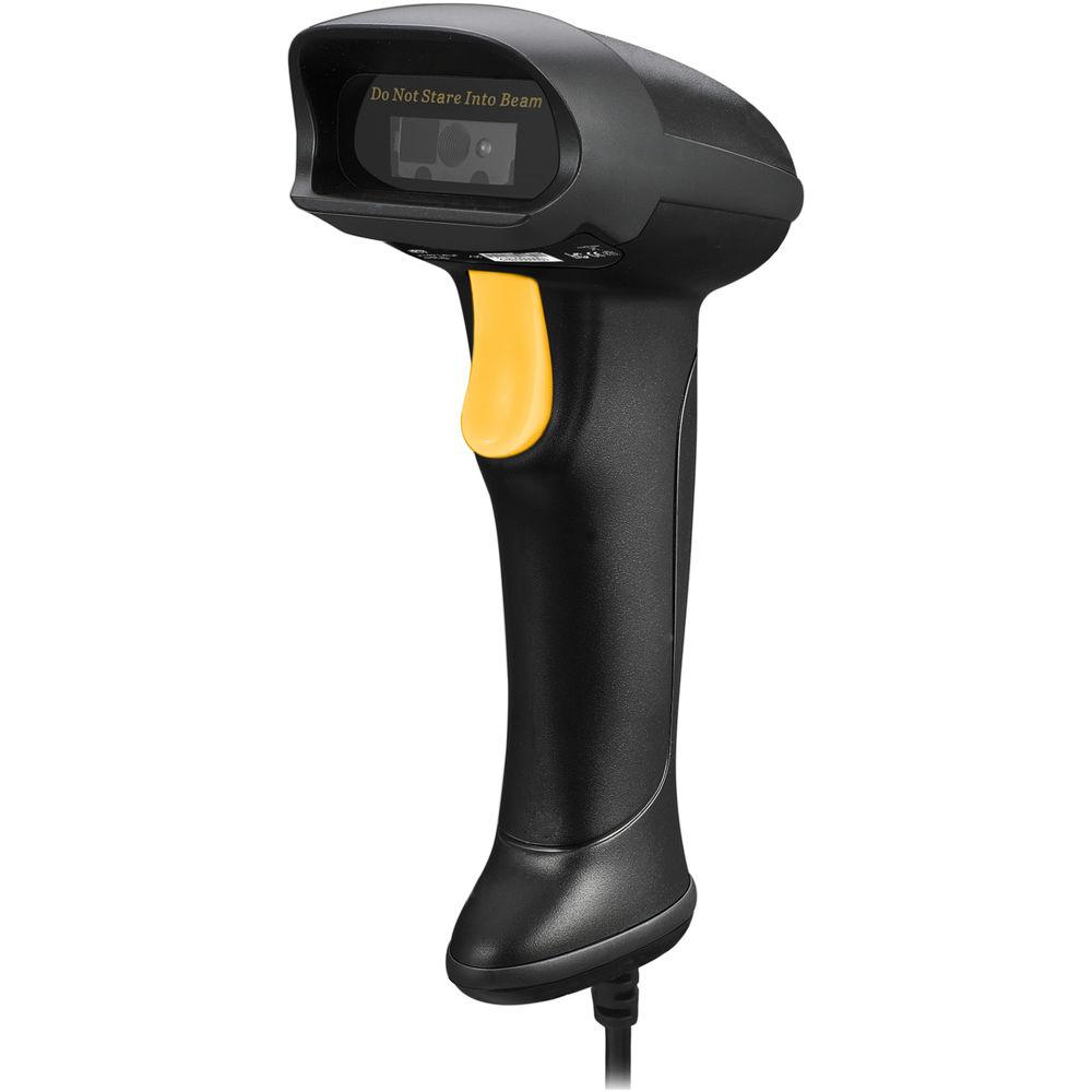 Adesso USB 2D and 1D Long Range Handheld Barcode Scanner with Superior Scanning Rate