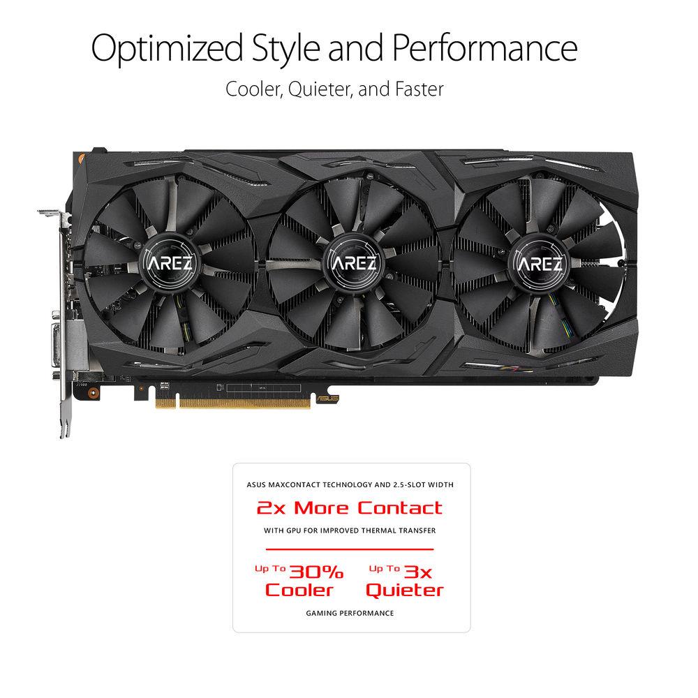 ASUS Arez Strix Radeon RX Vega56 OC Edition Gaming Graphics Card