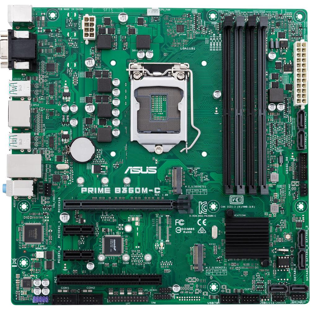 ASUS Prime B360M-C CSM Micro-ATX Motherboard