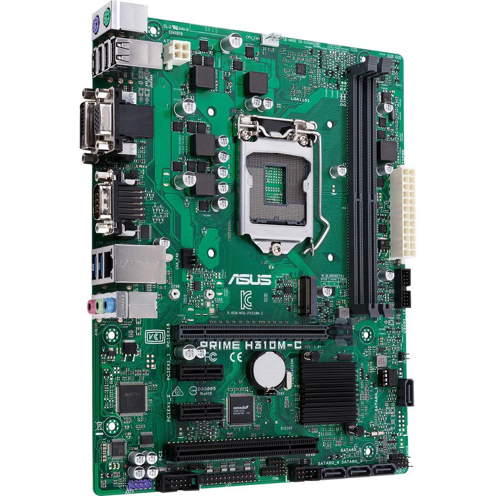 ASUS Prime H310M-C CSM LGA 1151 Micro-ATX Motherboard