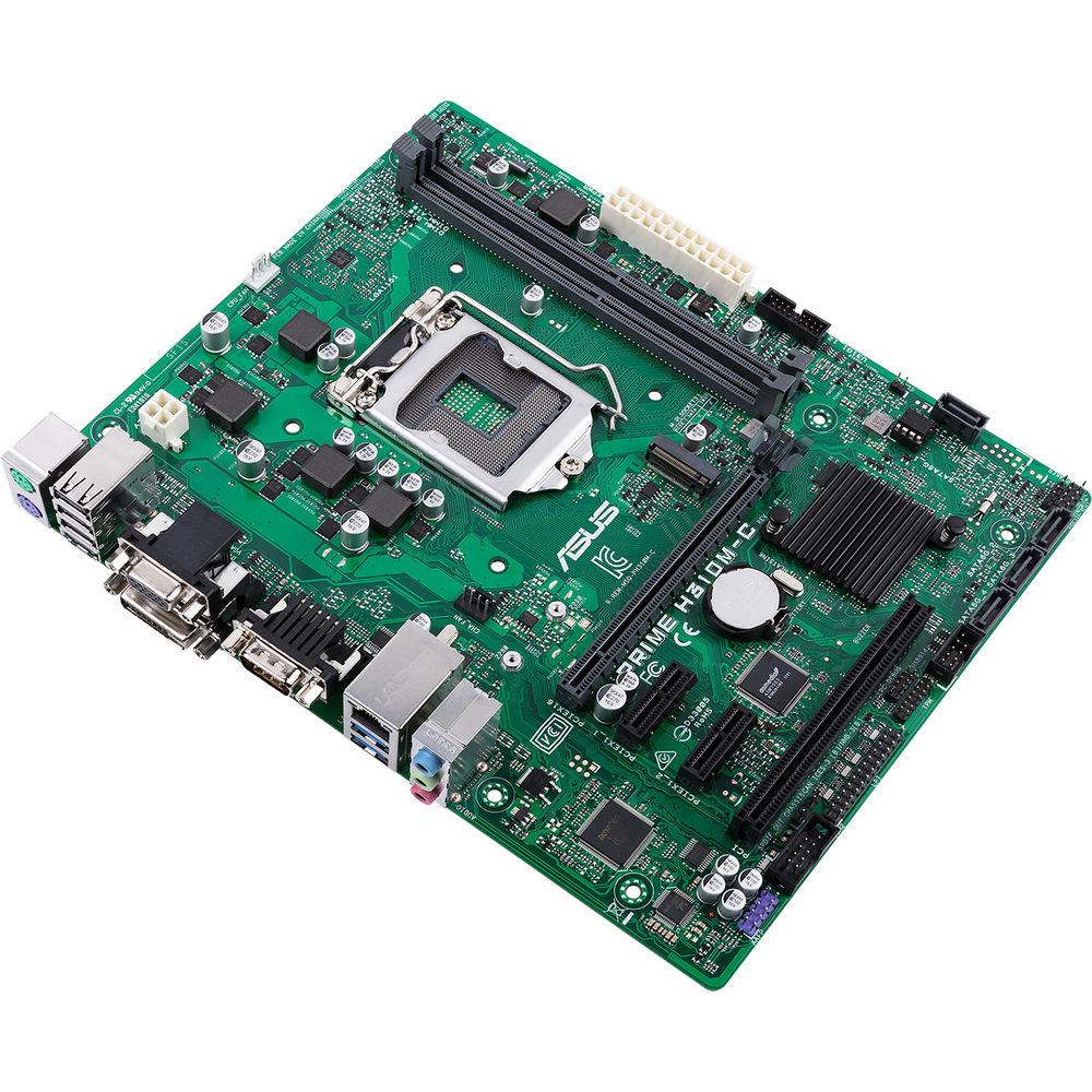 ASUS Prime H310M-C CSM LGA 1151 Micro-ATX Motherboard
