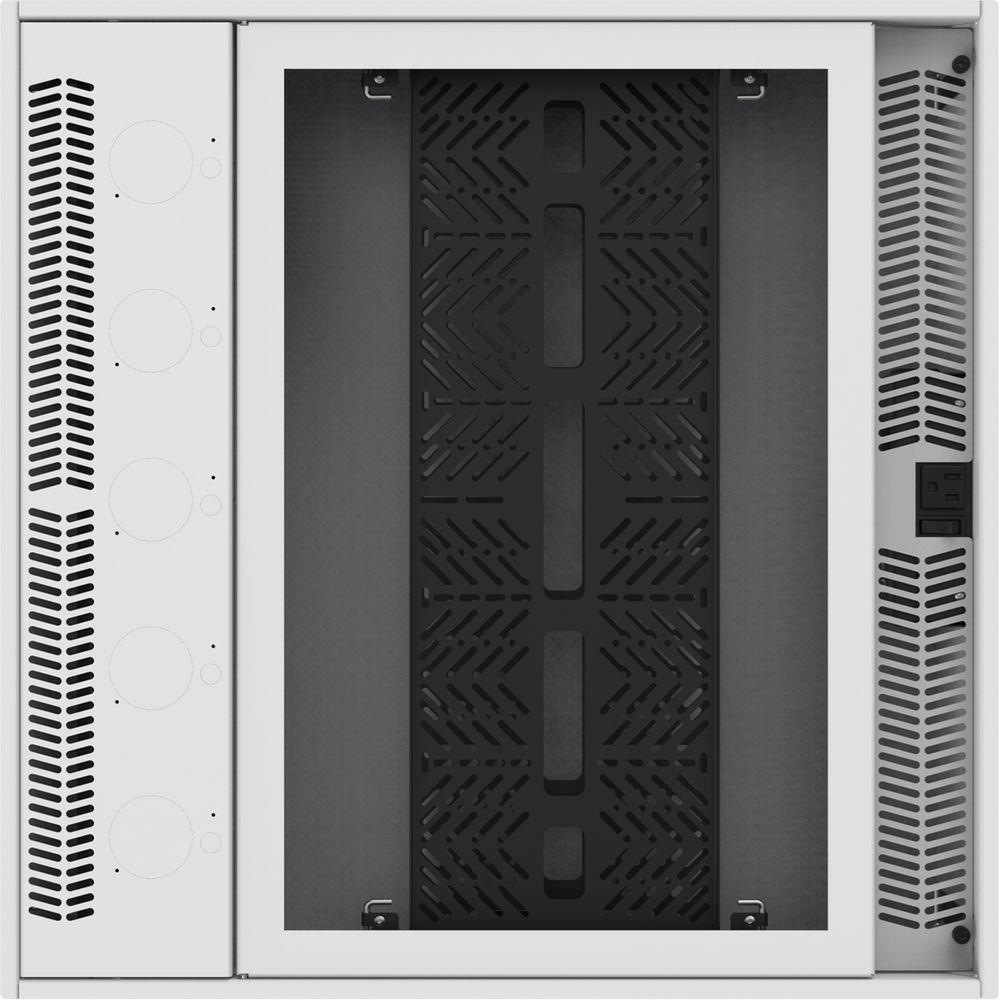 Atlas Sound 2x2 Ceil-Mount 2RU,STD-Width, Ambitilt Shelf Integrated Switched Power Pack Projector Pole Mount