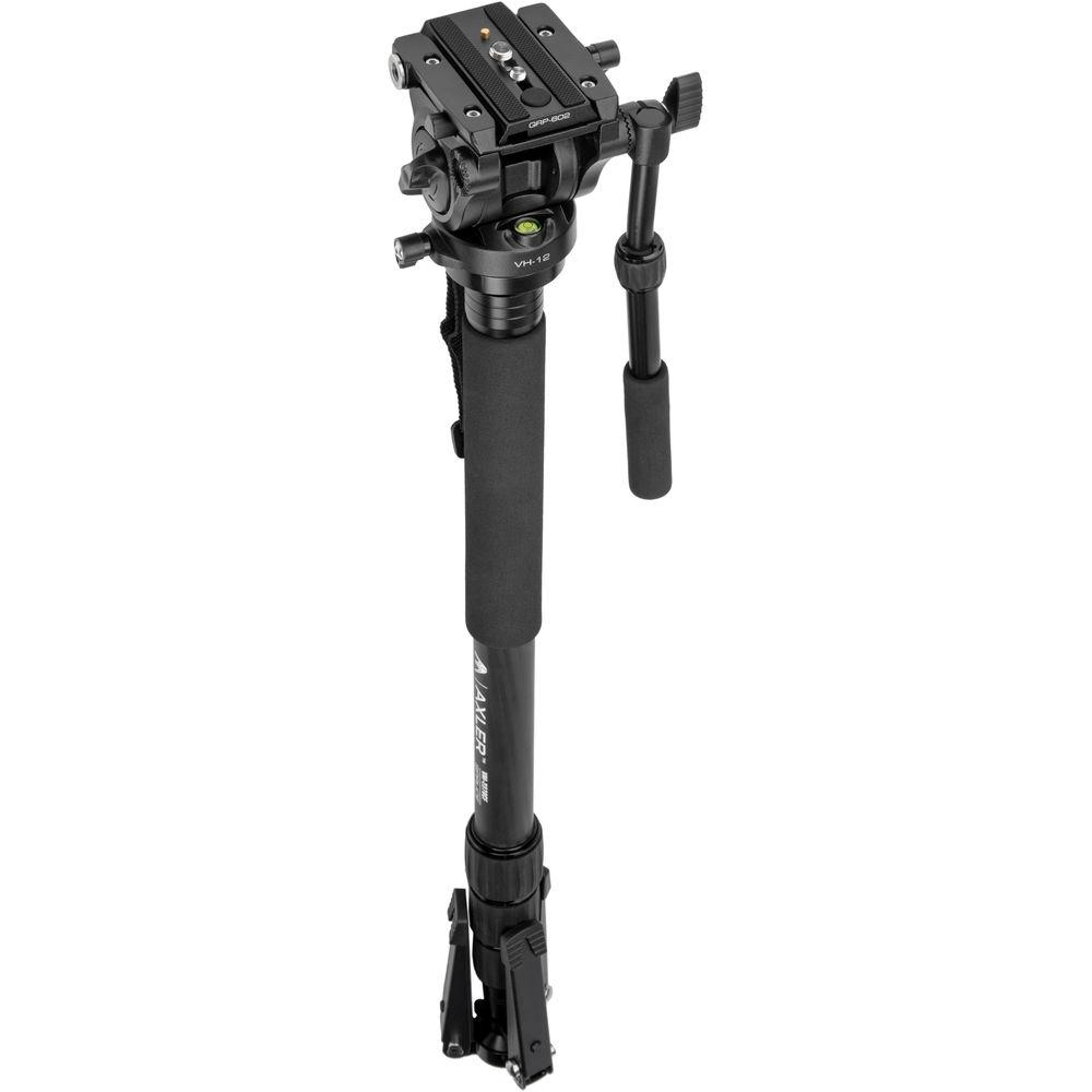 Axler VM-2370CF VH-12 Spruce Professional Video Monopod