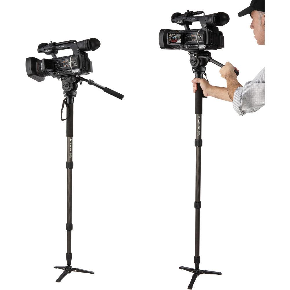 Axler VM-2370CF VH-12 Spruce Professional Video Monopod