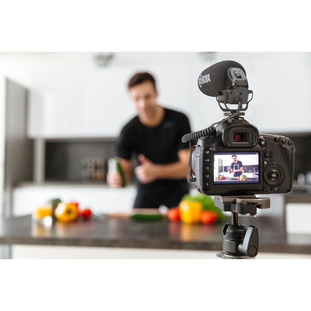 BOYA BY-BM3030 On-Camera Supercardioid Shotgun Microphone